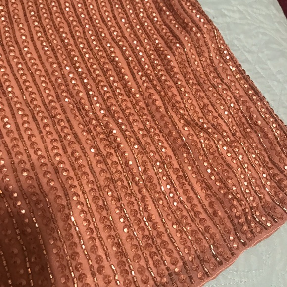 Parker One Shoulder Beaded Cocktail Dress - Picture 6 of 10